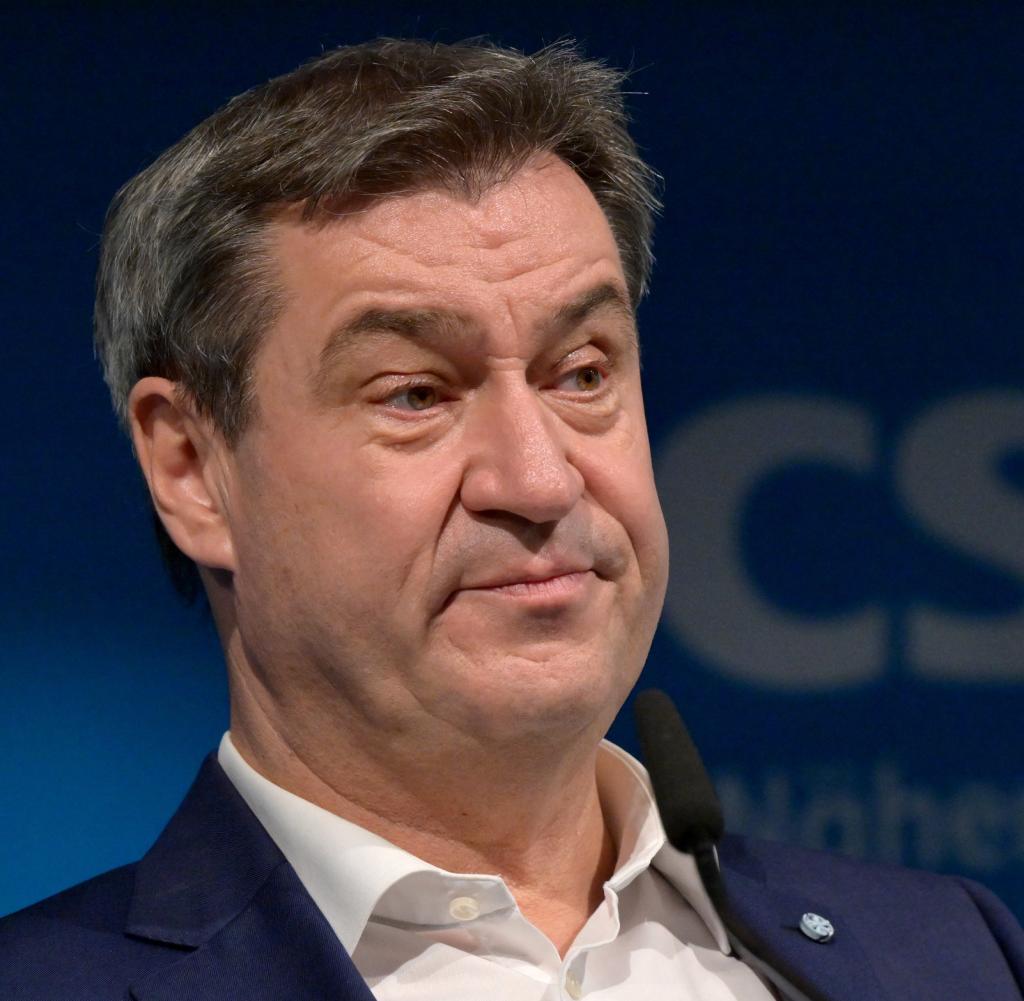 Markus Söder (CSU), Prime Minister of Bavaria and CSU party leader