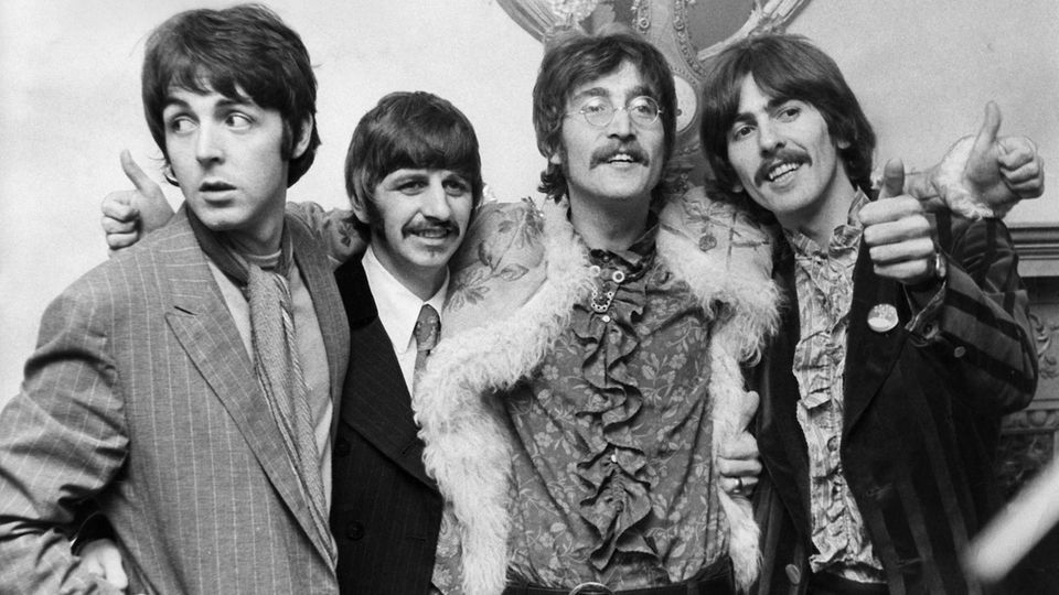 The Beatles (from left): Paul McCartney, Ringo Starr, John Lennon and George Harrison