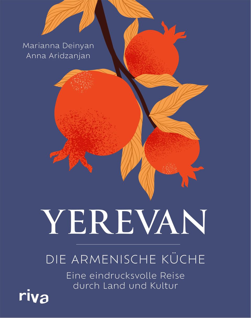 Mehr Rezepte aus der armenischen Küche gibt es in: "Yerevan" von Anna Aridzanjan und Marianna Deinyan. Erschienen in der Münchner Verlagsgruppe. 208 Seiten. 25 Euro. 