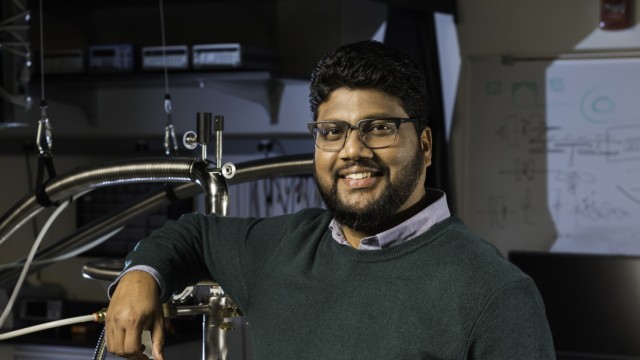 Technology: Physicist Ranga Dias in a press photo from the University of Rochester in January 2023.