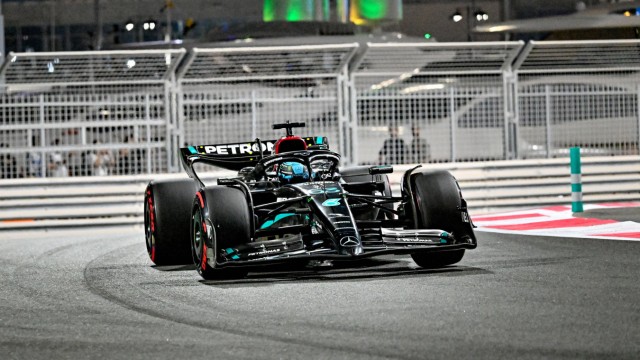 Formula 1 season finale: Mercedes secured second place in the constructors' championship: George Russell.