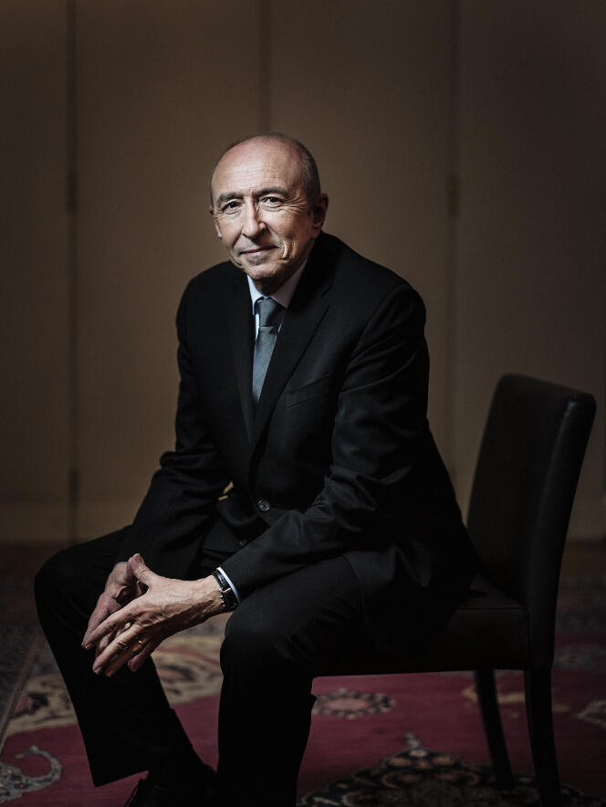 Gérard Collomb, former interior minister and mayor of Lyon, in Paris on February 2, 2018.