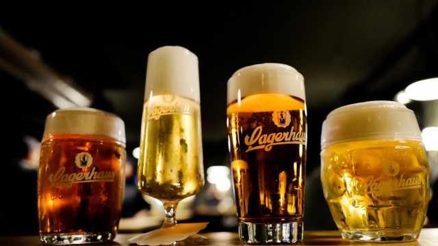 Lagerhaus: Whether smoked beer, pilsner or light beer: the beer is the focus in the warehouse.