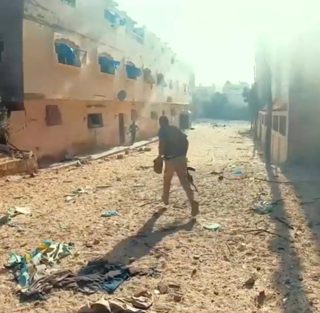 Dieses Video der Hamas soll einen Kämpfer im Gaza-Streifen zeigen