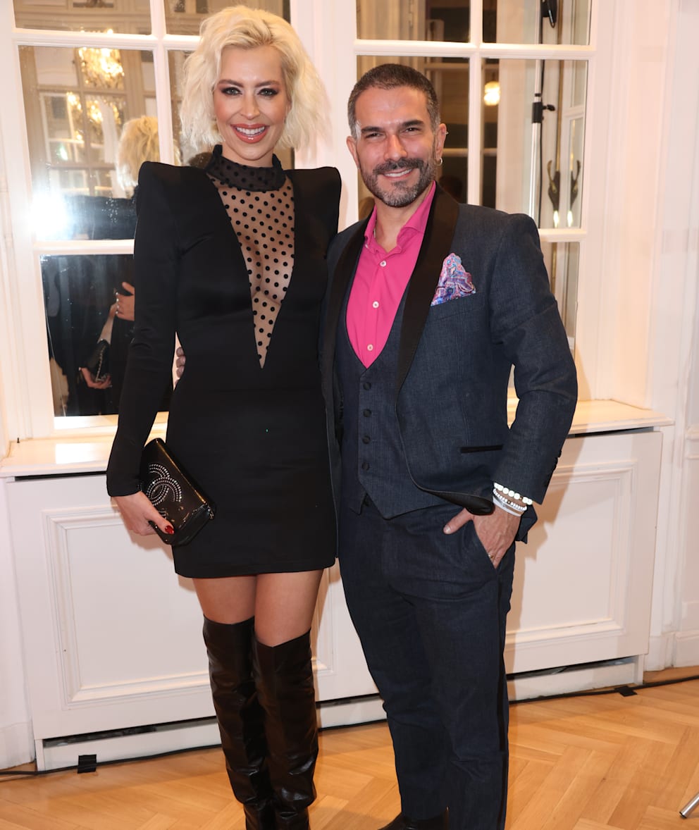Jenny's ex Marc Terenzi came to the same party with his fiancée Verena Kerth