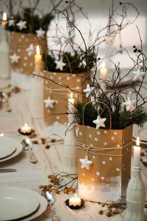 Very Natural Centerpieces 
