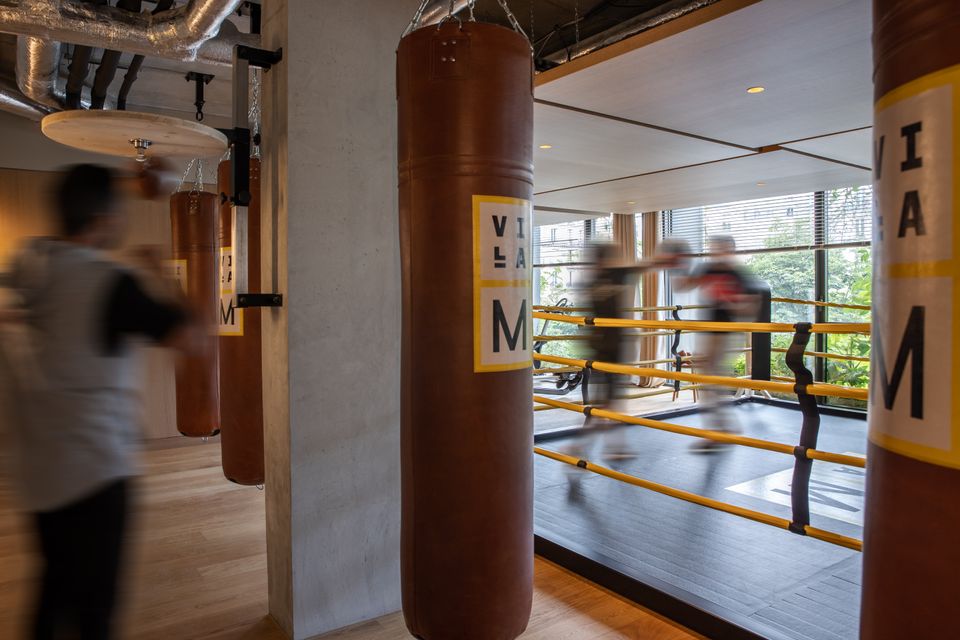 Villa M boxing club.