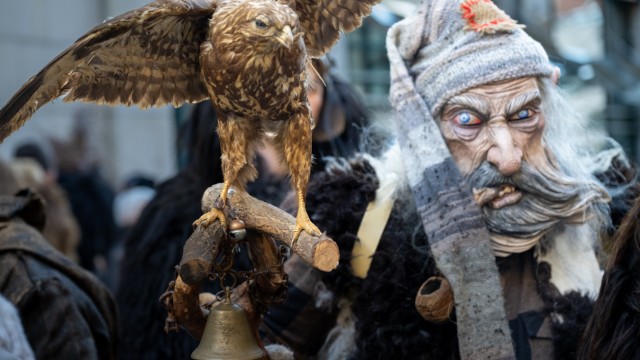 Krampus Run in Munich: The wondrous creatures come from Germany, Austria and South Tyrol.