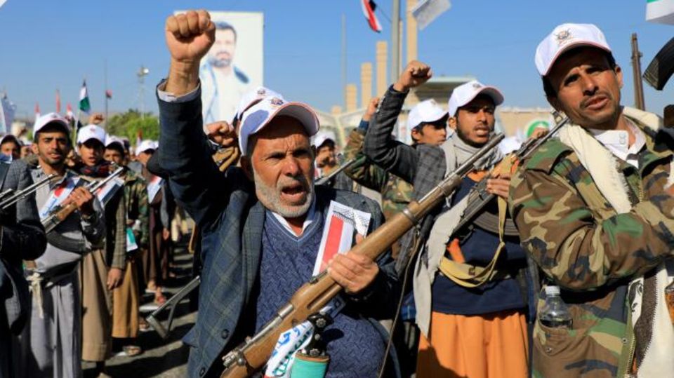 The Houthi rebels are supported by Iran with weapons and training