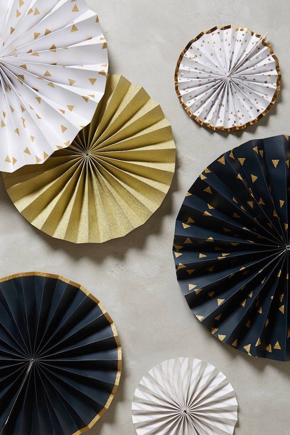 Folded Paper Decorations 