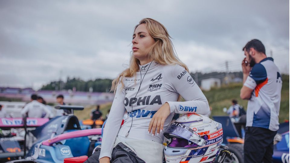 Sophia Flörsch at a race in Spielberg, Austria