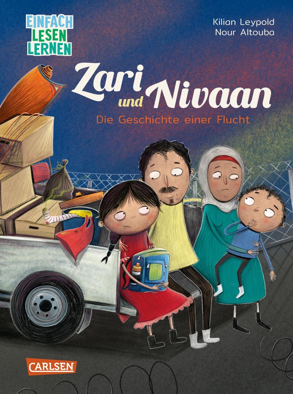 Cover "Zari und Nivaan – Die Geschichte einer Flucht"