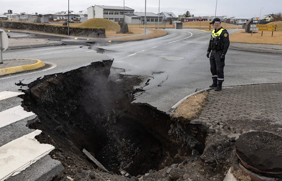 Roads opened up during earthquakes in recent weeks