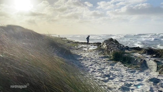 A stormy Baltic Sea.  © Screenshot 