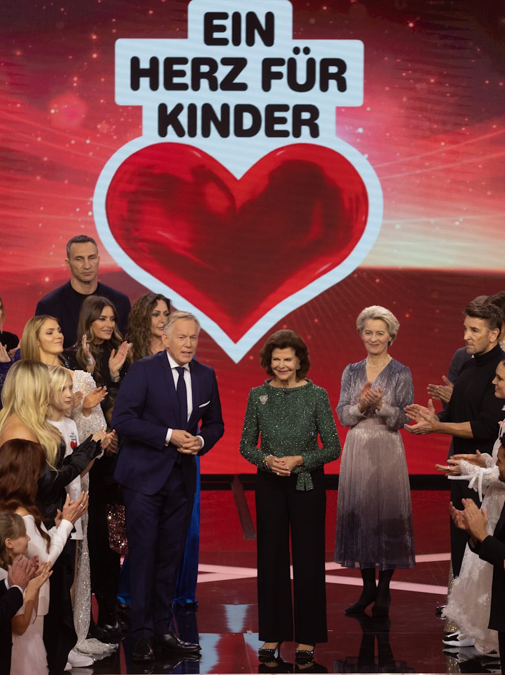 Queen Silvia of Sweden as a guest at the One Heart for Children Gala 2022