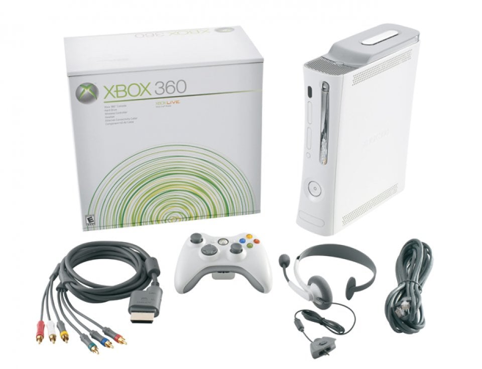 Xbox 360 including packaging and accessories