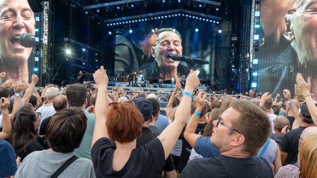 Das war 2023: Bruce Springsteen und viele andere Megastars versetzten im vergangenen Jahr die Fans im Olympiastadion in Euphorie.