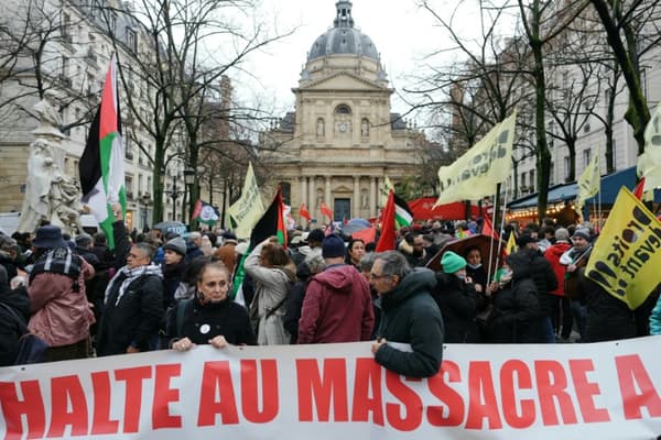 Manifestation en soutien au peuple palestinien, le 9 décembre 2023 à Paris