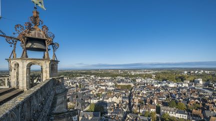 A view of the city of Bourges (Cher) from Saint-Etienne Cathedral, in 2019. (GUY CHRISTIAN / HEMIS.FR / AFP)