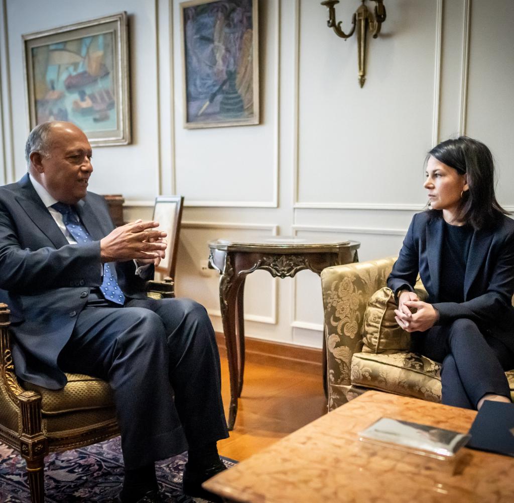 Außenministerin Baerbock besucht Ägypten und den Libanon