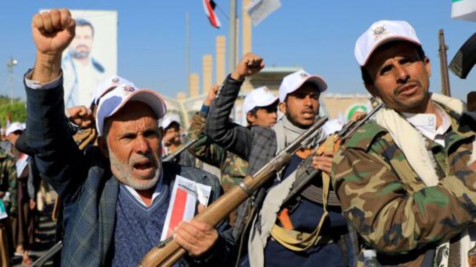 The Houthi rebels are supported by Iran with weapons and training