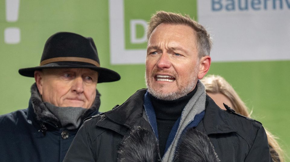 End of the protest week: Christian Lindner's speech to the angry farmers was important - and a missed opportunity