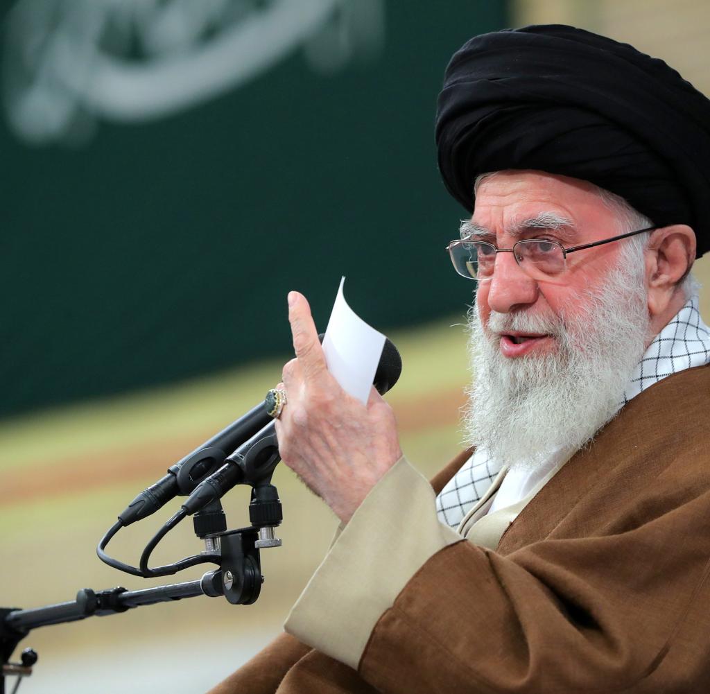 Iran's religious leader and head of state Ayatollah Ali Khamenei