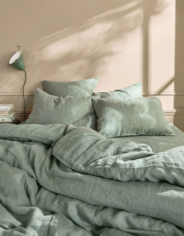 French Washed Linen Duvet Cover 