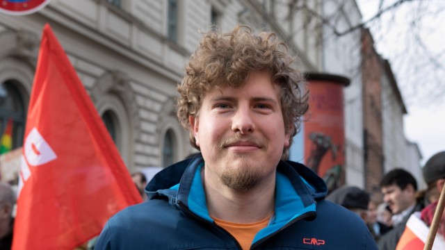 Voices from the demo against the right in Munich: Marc Sachsenhauser