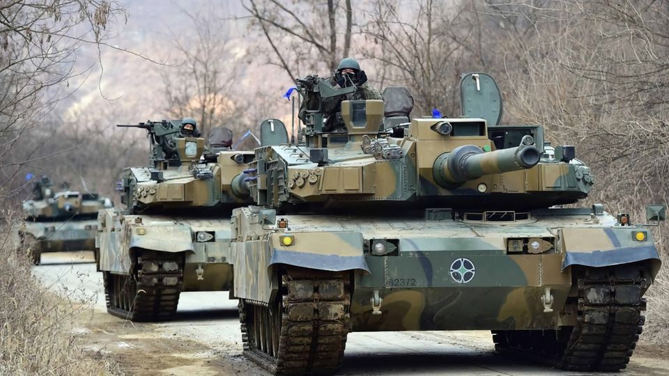 K-2 Black Panther of the South Korean Armed Forces.