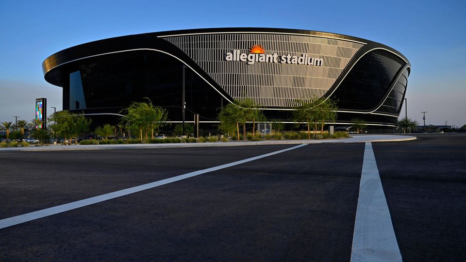 Super Bowl Player Location: Allegiant Stadium opened just four years ago.