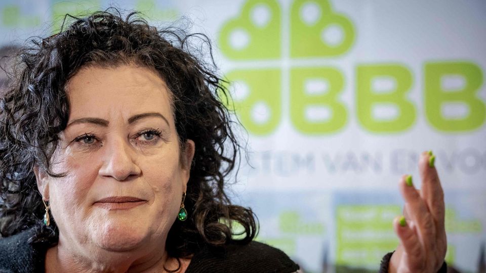 Caroline van der Plas, party leader of BoerBurgerBeweging (BBB)