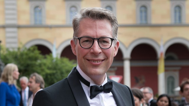 Cultural policy in Bavaria: State Minister for Science and Art Markus Blume at the opening of the 2023 Opera Festival.