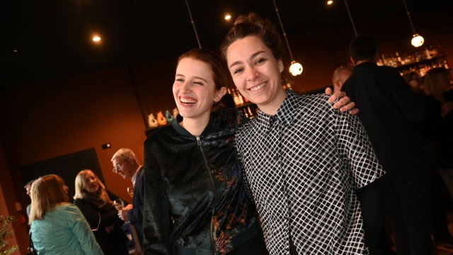 Film funding: The "European Shooting Star": Actress Katharina Stark (left) with director Anna Roller.