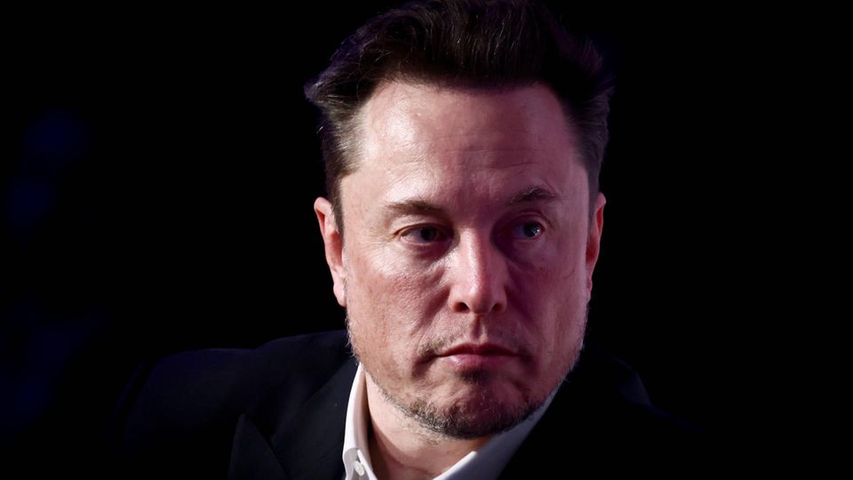 Elon Musk in January 2024