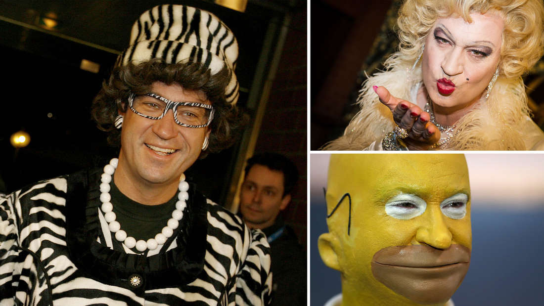 Markus Söder in his craziest carnival outfits.