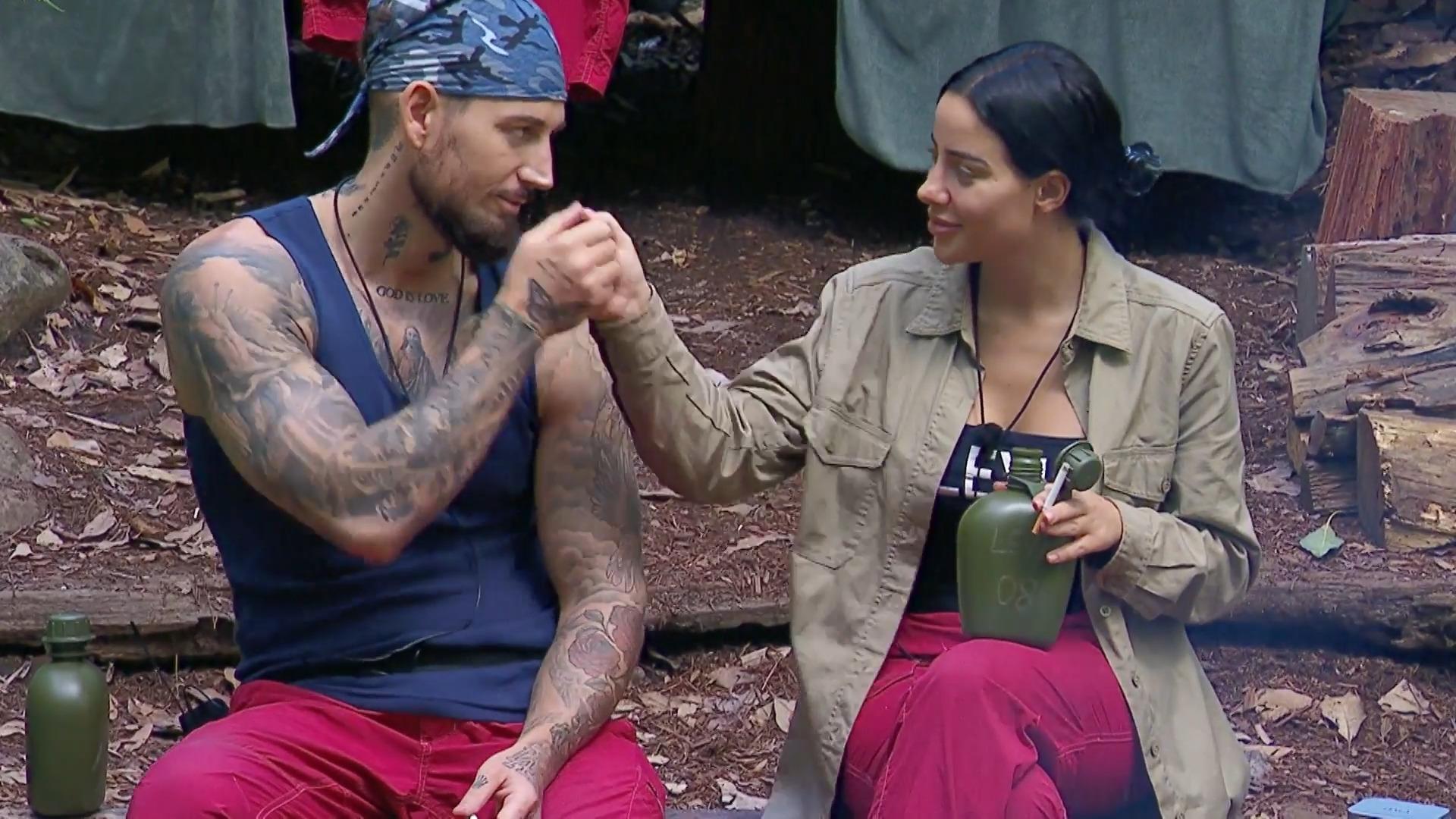 As soon as Kim Virginia is out, Leyla and Mike approach the camp in relief
