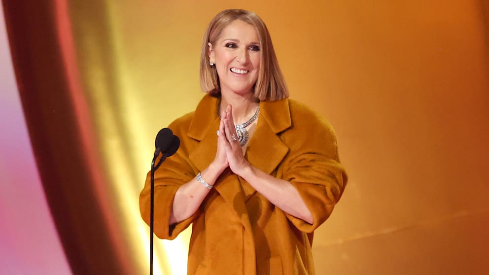 Celine Dion (55) surprised the audience with her first public appearance in a long time