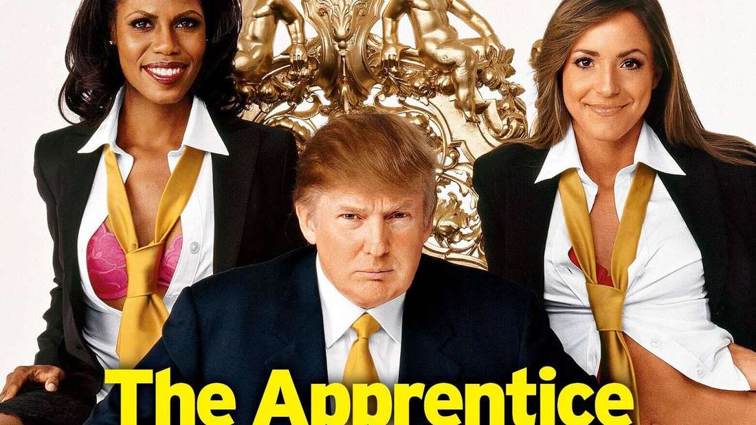 Donald Trump als Moderator von The Apprentice, einer Reality-TV-Serie in den USA