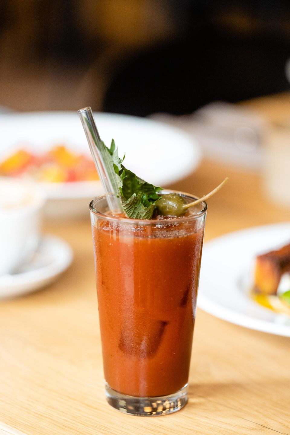 Bloody Mary for breakfast serves this "Breakfast 3000"