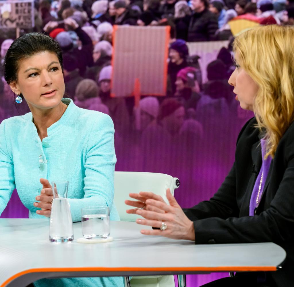 Sahra Wagenknecht sees the AfD’s poll successes as being due to “dramatically poor economic figures”.