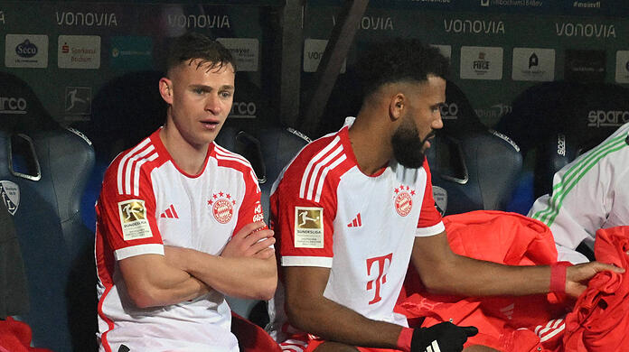 Joshua Kimmich was substituted against Bochum in the 63rd minute.