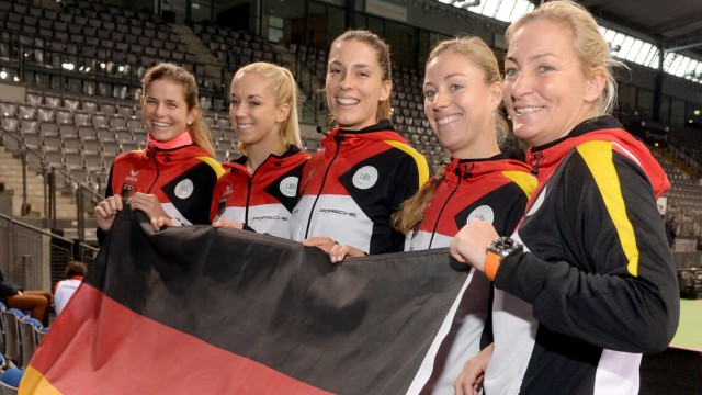 Tennis: Barbara Rittner was instrumental in promoting a new, silver generation around Angelique Kerber (2nd from right) - when German tennis was on the rocks.