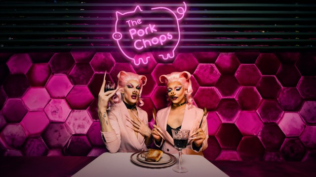 Dazzling leisure tips: Janisha Jones (left) and Barbie Q organize as a drag collective "The Porkchops" Events in the Oberangertheater.