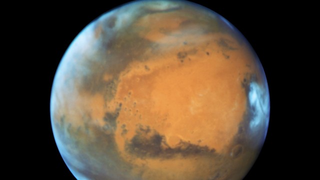 Space travel: And when will people actually land there?  The red planet, captured by the space telescope "Hubble".