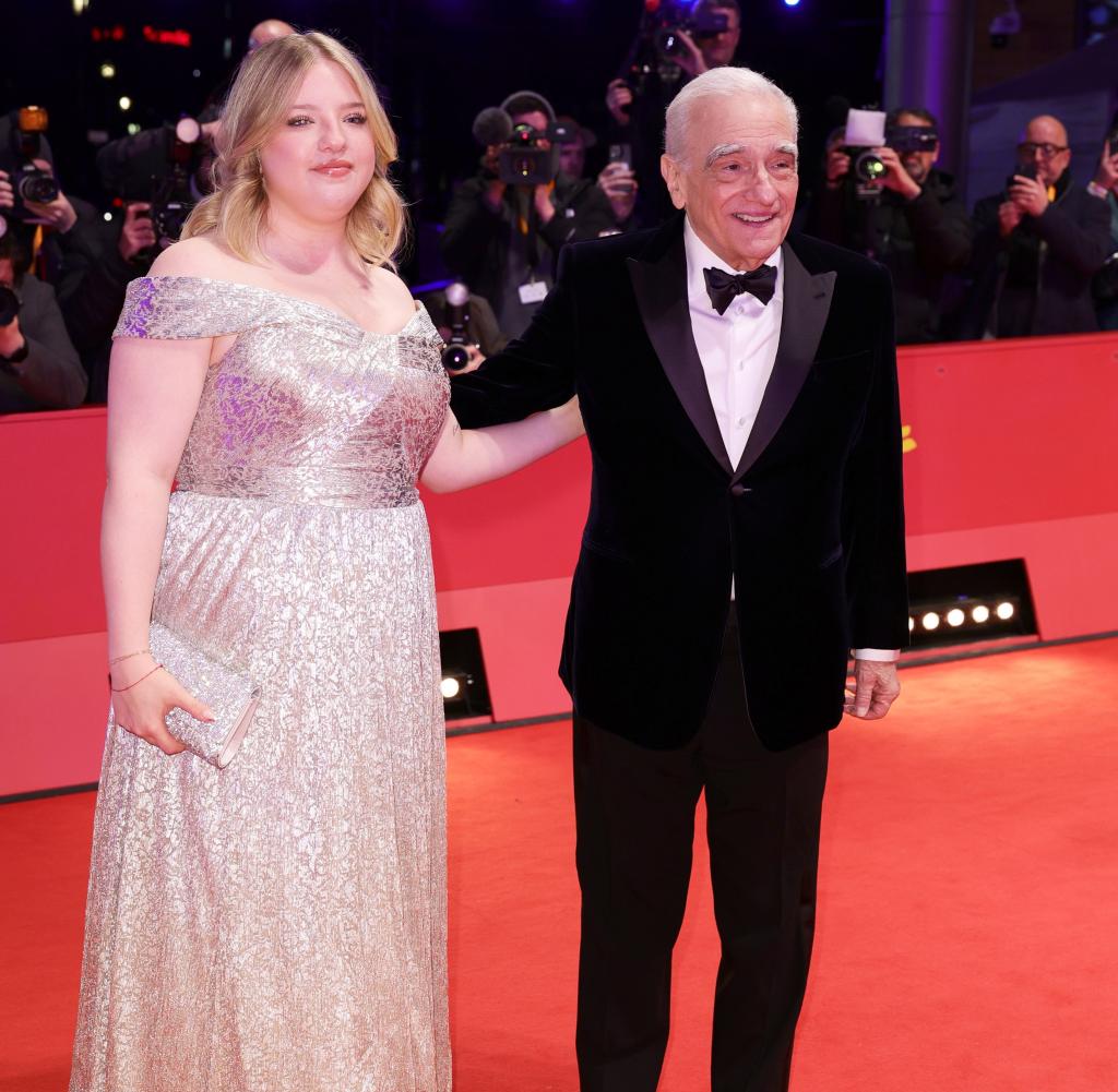 Francesca und Martin Scorsese auf dem roten Teppich