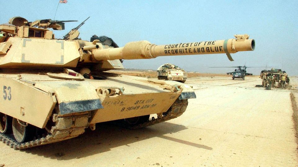 The Iraqi troops had nothing to match the M1.