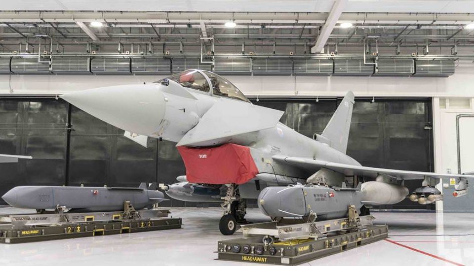 British Typhoon with the Storm Shadow 