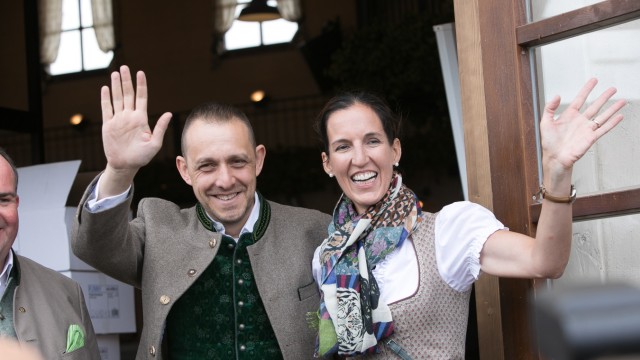 New hosts of the "Menterschwaige": Were already appointed as successors to Christian Schottenhamel in the "Menterschwaige" traded.  In the end, there was no agreement between Kathrin Wickenhäuser-Egger, her husband Alexander Egger and the brewery.