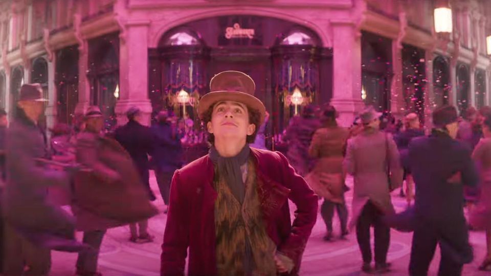 "Wonka"Trailer with Johnny Depp's successor Timothée Chalamet shows the chocolate factory